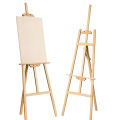 1.5 meter solid wood drawing board school children's sketch wooden painting frame, advertising display rack. 