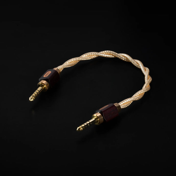 DD%20ddHiFi%20BC44Gold%204.4mm%20Balanced%20Audio%20Cable%20Symmetrical%20Double-Strand%20Shielded,%20Floating%20Shield,%20Single%20Crystal%20Silver%2010cm/15%20-%20Image%203