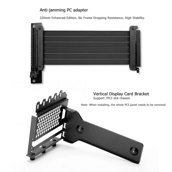 Phanteks%20Vertical%20Graphics%20Bracket%20Gpu%20Mount%20-E%20Interface%203.0/4.0%20Video%20Vga%20Support%20Holder%20For%20Atx%20Pc%20Case%20-%20Image%203