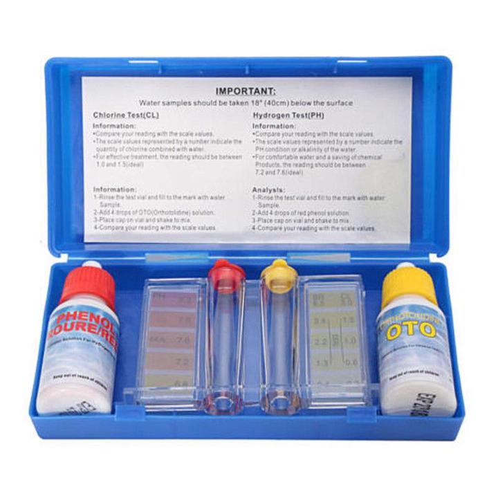 Swimming pool chlorine test kit / Swimming Pool Water test kit / Test (PH)