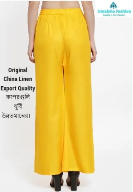 Women%20Plazzo%20Pants%20Summer%20Loose%20Casual%20Wear%20Palazzo%20-%20Image%207