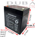 12V 4.5Ah kennedy Seal -Acid Acid Battery For Fan, bike, Acid Battery -Maintenance Free. 