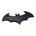 3D Metal Batman Car Sticker Logo for Bike Motor Car Silver Chrome Motor Emblem.
