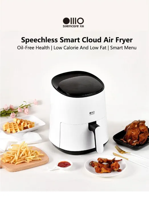 Xiaomi%20Silencare%20SC-K505W%20Smart%20Touch%20Control%20Oil-free%20Air%20Fryer%20-%20White%20-%20Image%203