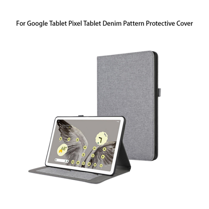 Pattern%20Protective%20Cover%20Tpu%20Soft%20Case%20High%20Guality%20Fit%20For%20Tablet%20Pixel%20Tablet%20Be%20Connected%20To%20The%20Sound%20Case,Silver-Gray%20-%20Image%207