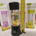 Mini USB Rechargeable Portable Electric Fruit Juicer 6 blades- Smoothie Maker - Blender. 