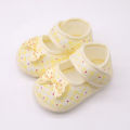Cute Dot Bow Baby Girls Flat Shoes Anti-slip Soft Sole Cotton Lightweight Infant Shoe Summer Floral Thin Toddler Shoes. 