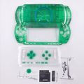 Transparent Crystal Colors For PSP3000 PSP 3000 3004 Game Console Shell Replacement Full Housing Cover Case with Button kit. 