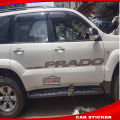 TOYOTA PRADO 05 body sticker car vinyl sticker car graphics decals car side decals and graphics CAR STICKER WORD. 