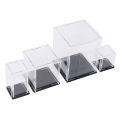 Acrylic Display Case Self-Assembly Clear Cube Box UV Dustproof Toy Protection Demoo. 