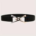 Fashion Elastic Belts Women Decorative Waistband Waist Strap Triangle Buckle Clothing Decoration Waist Belts Adjustable GM028.