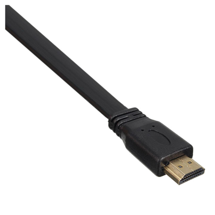 Short%20HDMI%20Male%20to%20Male%20Plug%20Flat%20Cable%20for%20Audio%20Video%20HDTV%20TV%20PS3%20-%20Image%203