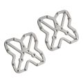 1 Pair Universal Clipless Pedal Platform Adapter for Clip-in Pedals.