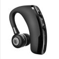 New V12 Bluetooth Headset Digital Display with Charging Case Business Hanging Ear Single Ear V8 V9 Standby. 