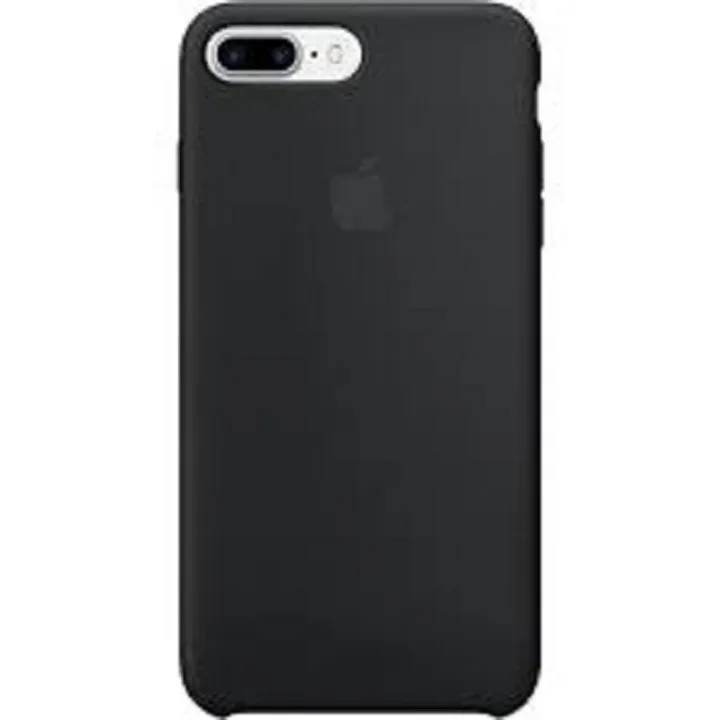 Apple Iphone 7 Plus / 8 Plus Luxurious Silicone Case Back Cover Various Color - Phone Back Cover - Phone - Camera - Phone Back Cover (Back Case Cover For Smartphone)