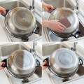 Vonky Kitchen Emery Sponge Brush Dirt Stain Removal Dish Cleaning Tool Cleaning Sponge Scrubbing Rust Cleaning Tool.