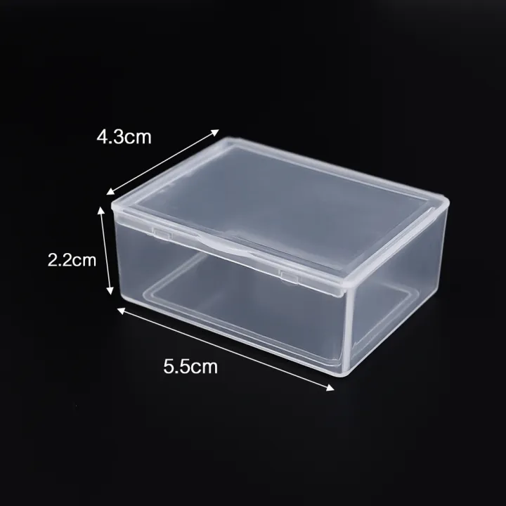 1/5/10Pcs%20Mini%20Rectangular%20Box%20With%20Lid%20Transparent%20Plastic%20Storage%20Boxes%20Dustproof%20Durable%20Storage%20Case%20Container%20Jewelry%20Packing%20Box%20-%20Image%207