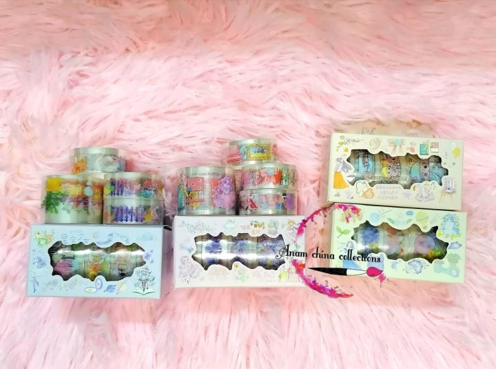 Craft%20Printed%20Different%20Design%20Decoration%20Washi%20Tape%20set%20(4box=16roll/(8box=32roll)%20-%20Image%204