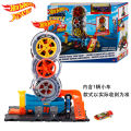 Hot Wheels HDP02 City Super Twist Tire Shop Playset. 