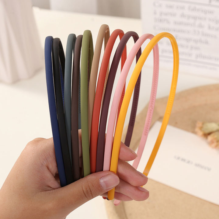 【All Of Me】0.5cm headband hair band hair organizer color hair accessories headwear wash headband women's simplicity
