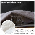 Waterproof Thicken Matter Cover Fitted Sheets Mattress Pad Protector Adjustable Bed Cover Anti-bacterial Bedspread 150/160x200cm. 
