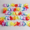 Hawaiian Flower Garland Tropical Artificial Necklace Banner Multicolor Floral Hawaiian Party Decoration. 