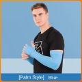 1 Pair Ice Sleeves UV Protection Solid Color Sunscree Arm Sleeves Men Women Quick Drying Dvring Fishing Elastic Cooling Sleeves. 