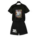 Grand Theft Auto Gta T Shirt kid Street Gta 5 T Shirt boys and girls Tshirts children's clothing girl clothing Oversized t-shirt. 
