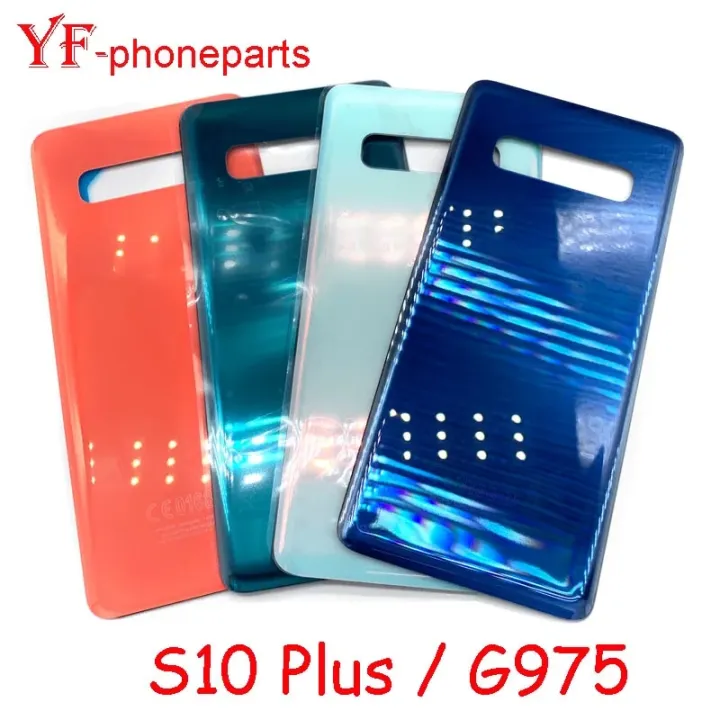 AAAA%20Quality%206.4%20Inch%20For%20Samsung%20Galaxy%20S10%20Plus%20G975%20Back%20Battery%20Cover%20With%20Camera%20Lens%20Housing%20Case%20Repair%20Parts%20-%20Image%202