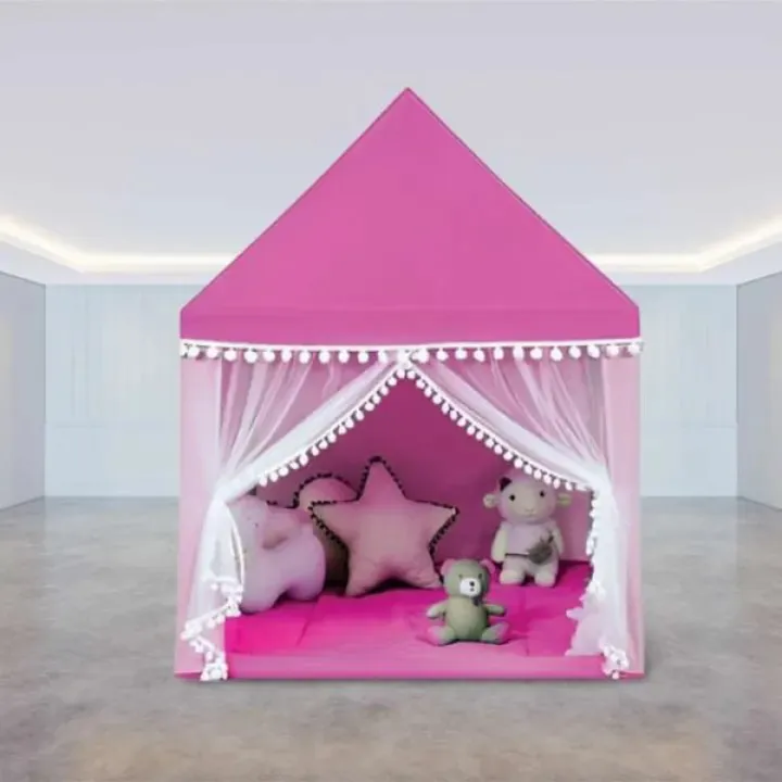 Tent%20House%20for%20Kids%20Indoor%20and%20Outdoor%20Castle%20tent%20house%20Large%20Playhouse%20multicolor%20-%20Image%202