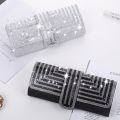 Black Clutch Purse and Handbag with Rhinestone Women's Party Evening Bag Luxury Wedding Clutch Female Shoulder Bag.