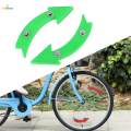 2Pcs Bike Wheel Reflectors Spoke Reflectors for Riding Mountain Bike. 
