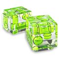 Triple 3 Axis Hot Shoe Bubble Spirit Level Compatible for DSLR Camera (2 Pack).