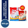 Unik Tiles & Bathroom Cleaner 400G(Toilet cleaning Powder 100G Free). 