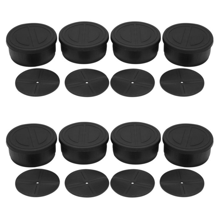 Floor Support Riser Round Bed Risers 1.7 Inch Heavy Duty Adjustable Furniture Risers for Sofa ...