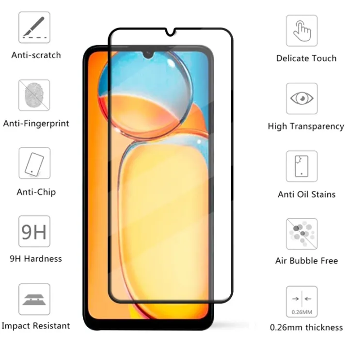 6-in-1%20For%20Redmi%2013C%20Glass%20Redmi%2013C%20Tempered%20Glass%20HD%209H%20Full%20Cover%20Glue%20Screen%20Protector%20Xiaomi%20Redmi%2013C%2012C%2010C%20Lens%20Glass%20-%20Image%203