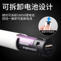 2022 New Removable Lithium Battery Fixed Focus Mini Elite Flashlight 18650 Replaceable Power Bank Output. 