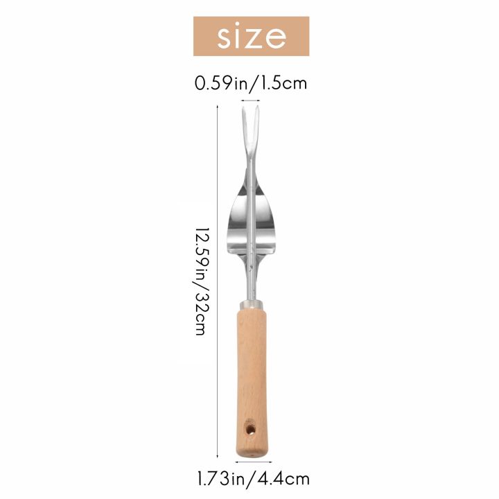Wood%20Handle%20Stainless%20Steel%20Garden%20Weeder%20Removal%20Cutter%20Tools%20-%20Image%207