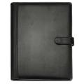 Black A4 Executive Conference Folder Portfolio PU Leather Document Organiser. 