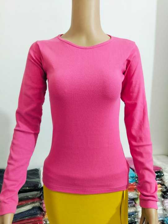Women's%20and%20Girls'%20for%20Cotton%20New%20Stylish%20Short%20Body%20Full%20Sleeve%20Crop%20Top%20Blouse-Fashionable,%20Soft,%20Ribbed%20Fabric%20-%20Image%208