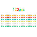 120pcs Mini Blade Fuses Auto Car Truck Assortment Fuse Kit 5A 10A 15A 20A 25A 30A.