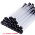 Transparent PVC Pen Box Rotating Pen Storage Tube Clear Pen Cases Container Pen ANLAN. 