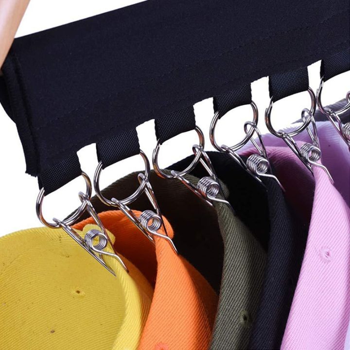 Hat%20Hanger%20Socks%20Peaked%20cap%20Organizer%20Multifunctional%20Closet%20Wardrobe%20Organizer%20Baseball%20caps%20Clips%20Space%20Saver%20Clothes%20Clips%20-%20Image%204