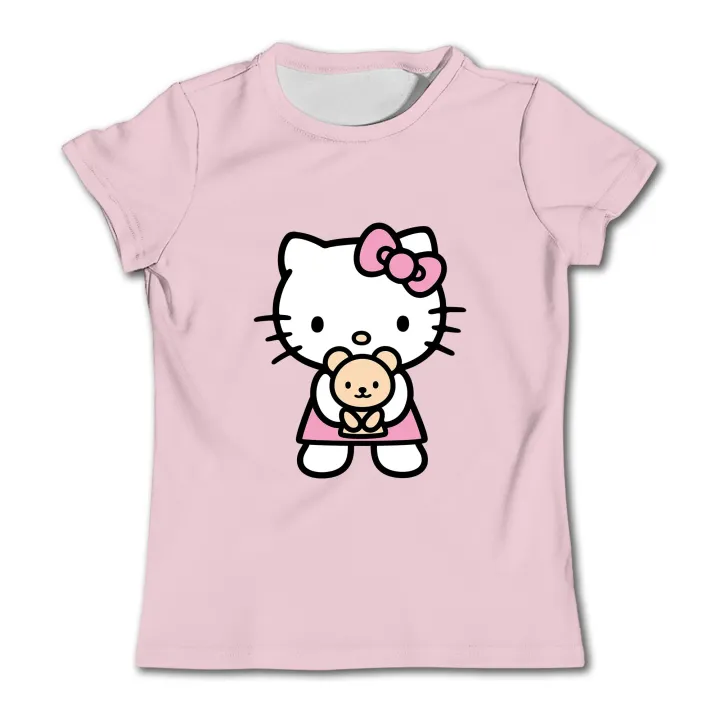 Hello%20Kitty%20tshirt%20kids%20clothes%20girls%20trucksuit%20T-shirts%20short%20sleeve%20streetwear%20baby%20boy%20clothes%20sets%20casual%20tops%20-%20Image%202