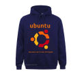 Men's Hoodie Ubuntu Linux Satire Geek Humor Novelty Cotton Sweater Crewneck Clothes Adult Oversized. 