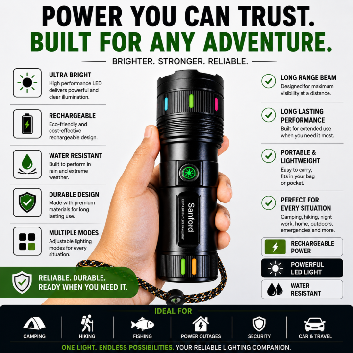 Sanford%20Ultra-Bright%20LED%20Flashlight%20Premium%20Tactical%20Torch%20Featuring%20Multiple%20Modes,%20Durable%20Waterproof%20Body,%20Bright%20Long-Distance%20Illumination%20for%20Camping,%20Fishing,%20Night%20Work%20and%20Emergencies%20-%20Image%202