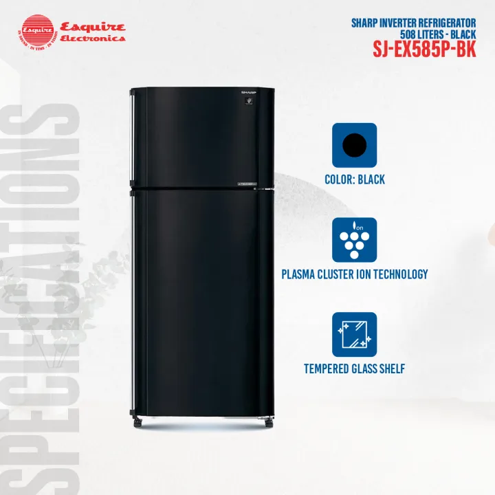 Sharp%20Inverter%20Refrigerator%20SJ-EX585P-BK%20%20508%20Liters%20-%20Black%20-%20Image%203