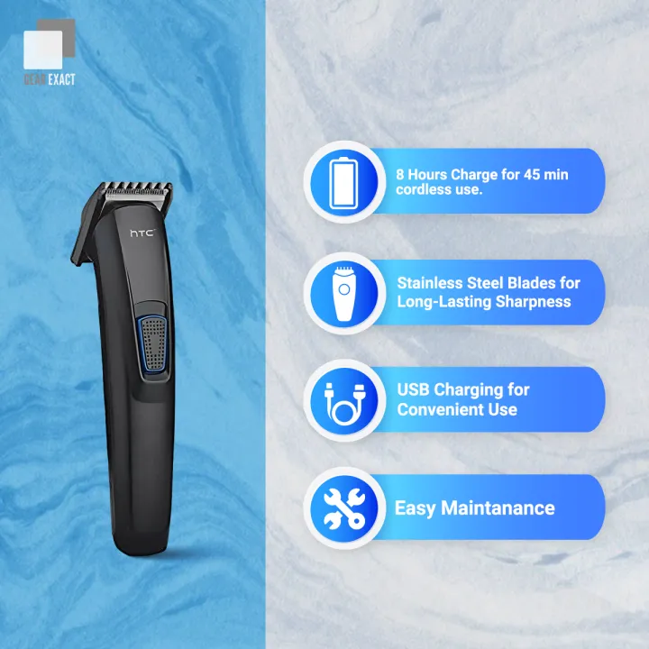 HTC%20AT-522%20Rechargeable%20Professional%20Hair%20Beard%20Trimmer%20for%20Men%20-%20Image%202