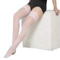 Long Legs Women'S Long Legs Stockings Beautiful Lace Stockings Breathable Solid Color Length Socks Calcetines Mujer.