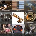 Gas Burner Welding Torch Portable Gas Torch Blowtorch Copper High Temperature Welding Torch Brazing Solder.